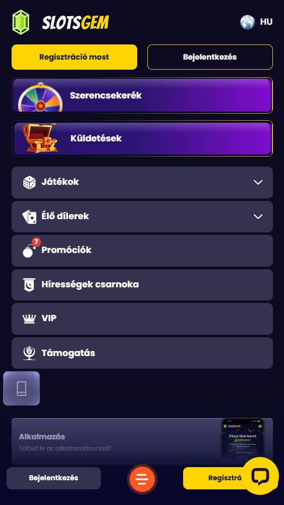 Felhasználói élmény a kaszinóban