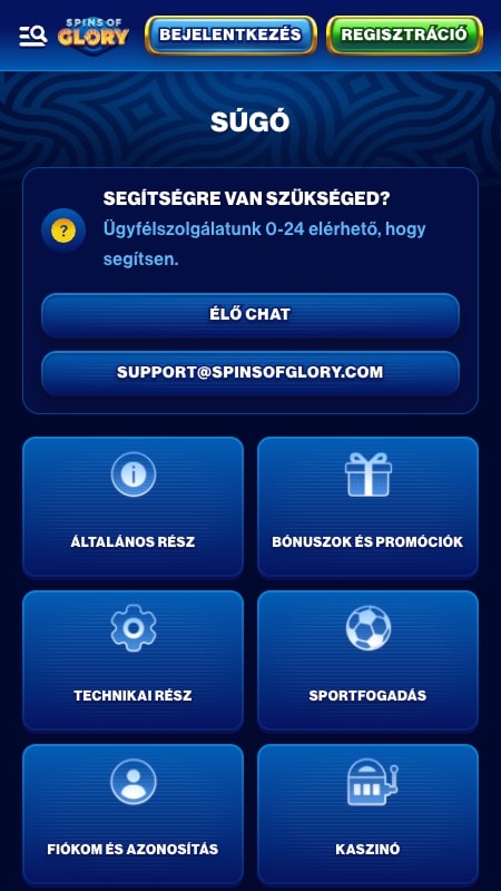 SpinsOfGlory élő chat