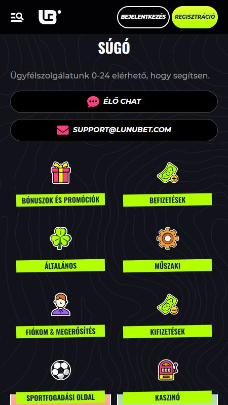 Lunubet súgóközpont