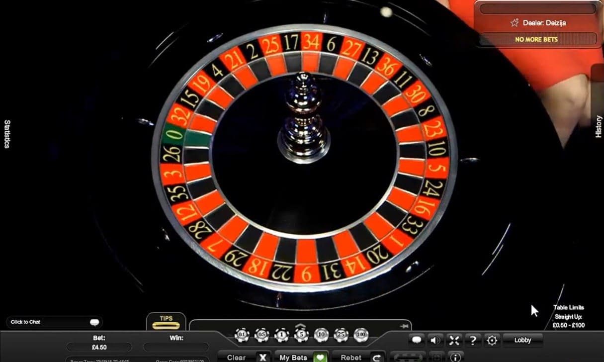 Live Prestige Roulette