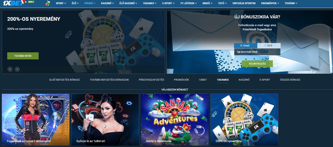 1xBet Casino Promotions HU