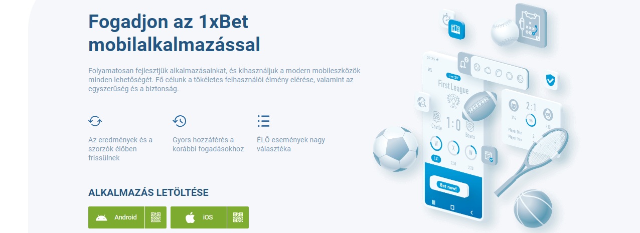 1xBet Mobile App HU