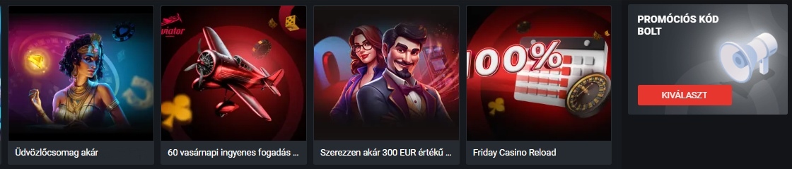 Megapari Casino Bonuses HU