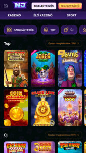 Top 3 játék a NovaJackpot kaszinónál