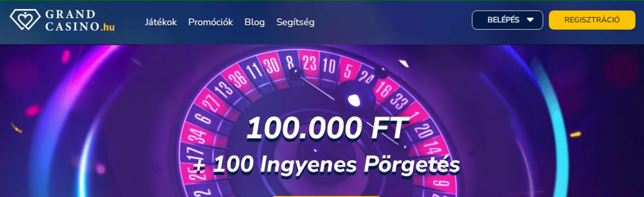 Grand Casino bónuszcsomag