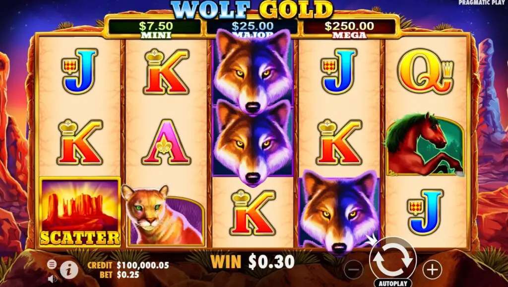 Wolf Gold by Pragmatic Play