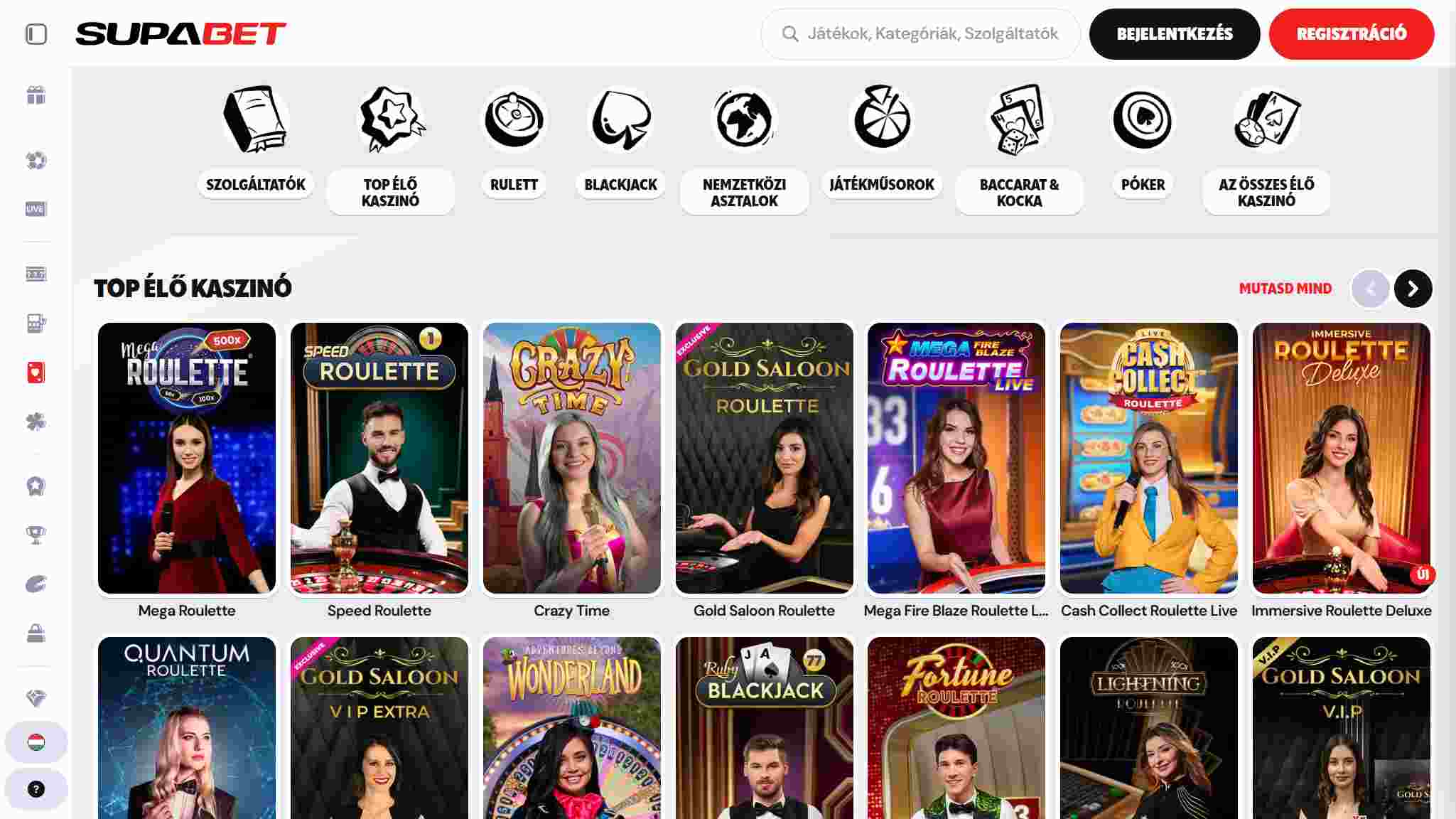 supabet casino live magyarkaszinok