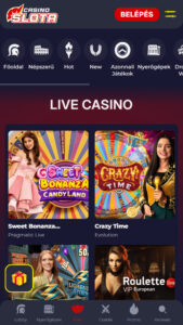 slota eló játákok