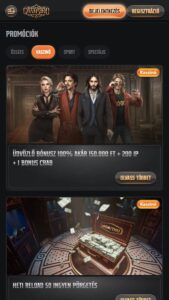 Gransino bónuszok és promóciók