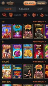 Online nyerőgépes játékok