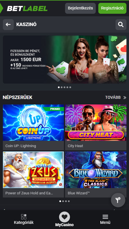 BetLabel Ethereum kaszinók Magyarországon