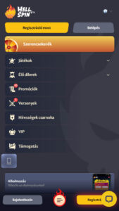 Hellspin Felhasználói élmény a kaszinóban