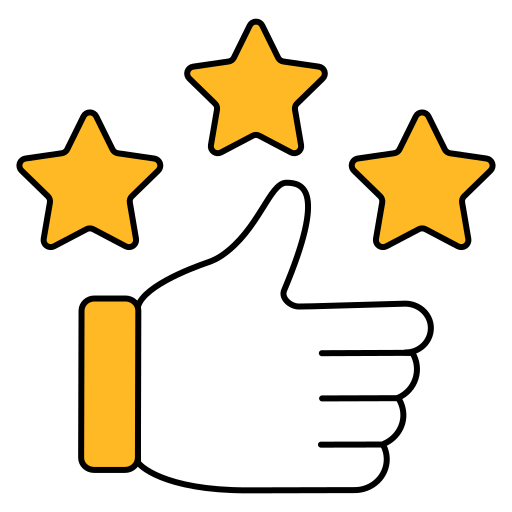High rating icon