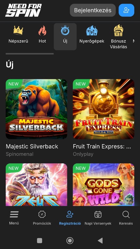 Need for Spin casino