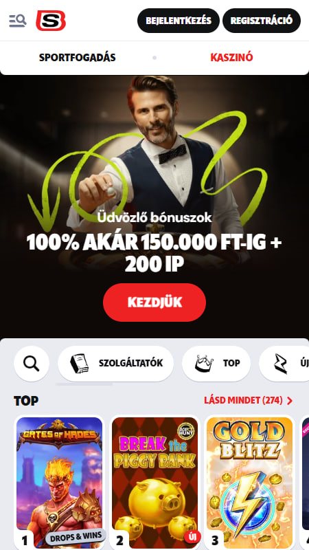 Supabet Ethereum kaszinók Magyarországon