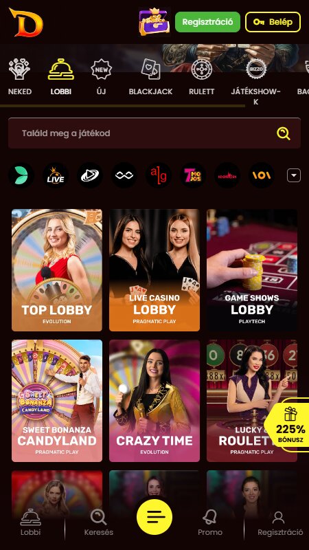 DragonSlots live casino