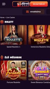 Fireball live casino