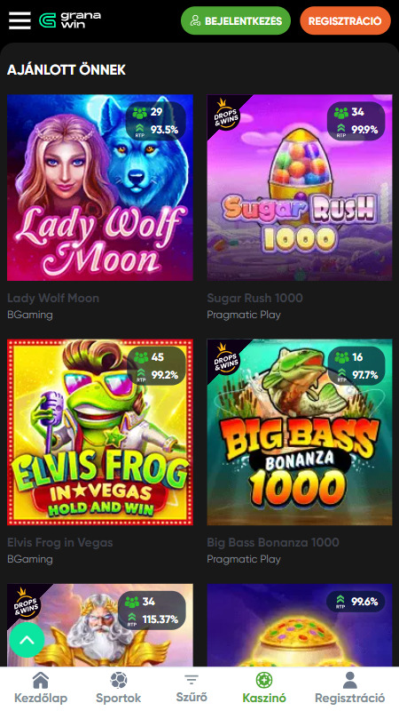 A Granawin játékai