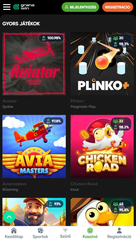 A Granawin játékai