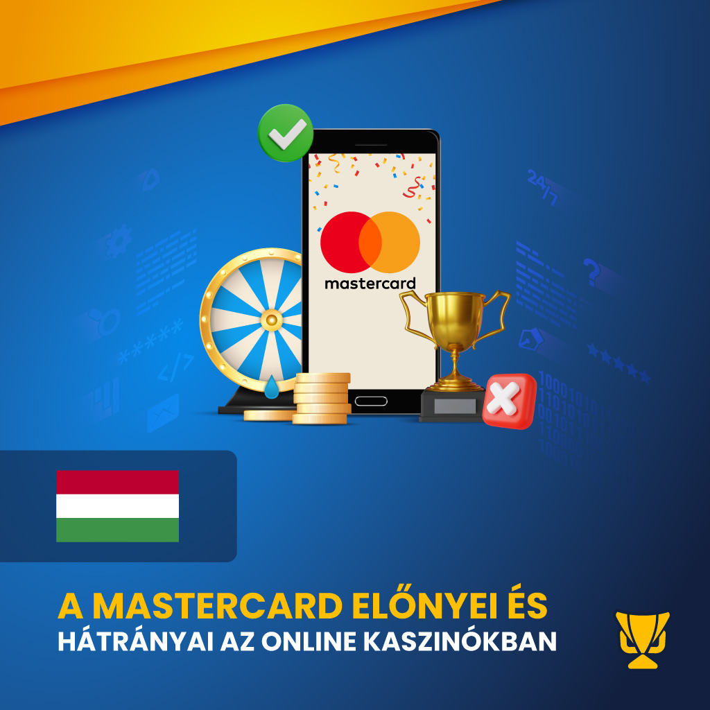 A Mastercard előnyei és hátrányai az online kaszinókban