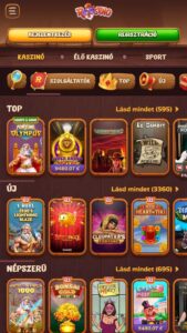 A legjobb kaszinó játékok jelenleg