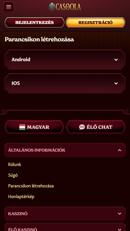 Casoola app shortcut
