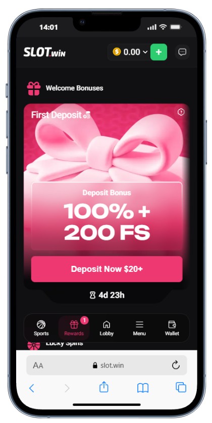 Slot.win Bonus